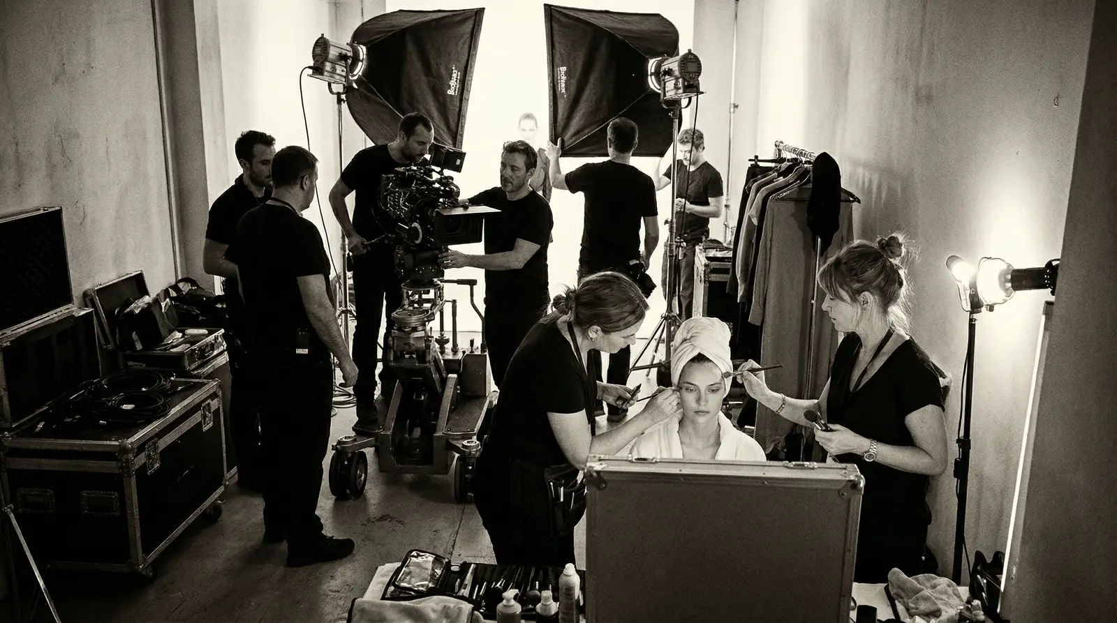 BOB娱乐 幕后故事 时尚大片拍摄现场
